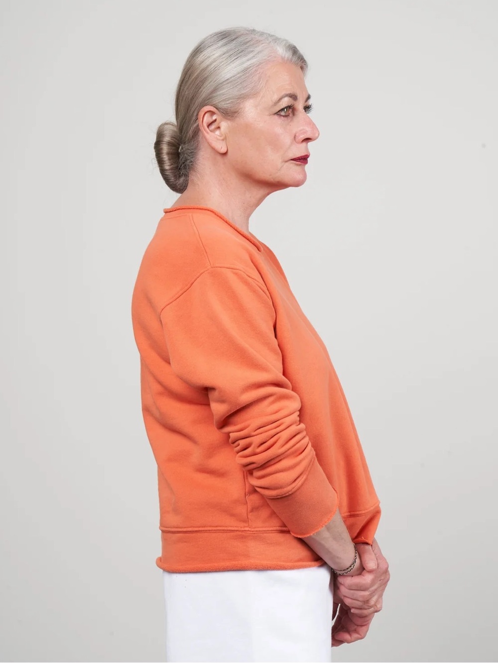 Frank & Eileen Orange Crewneck Sweatshirt